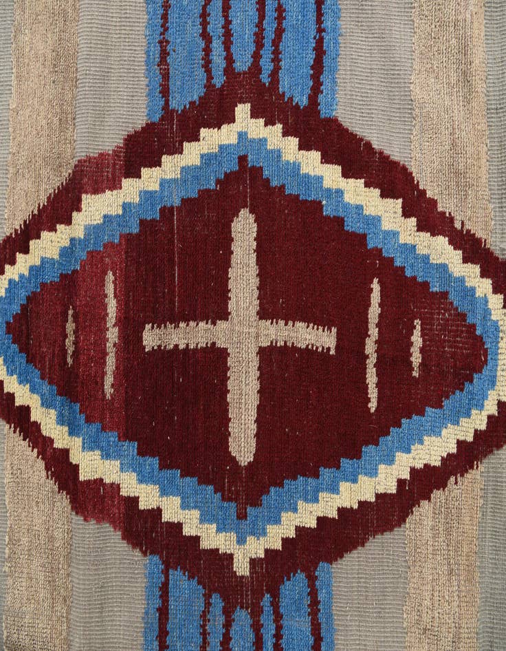 Detail image of 8' x 10' 2  Hand Knotted Moroccan Wool Rug