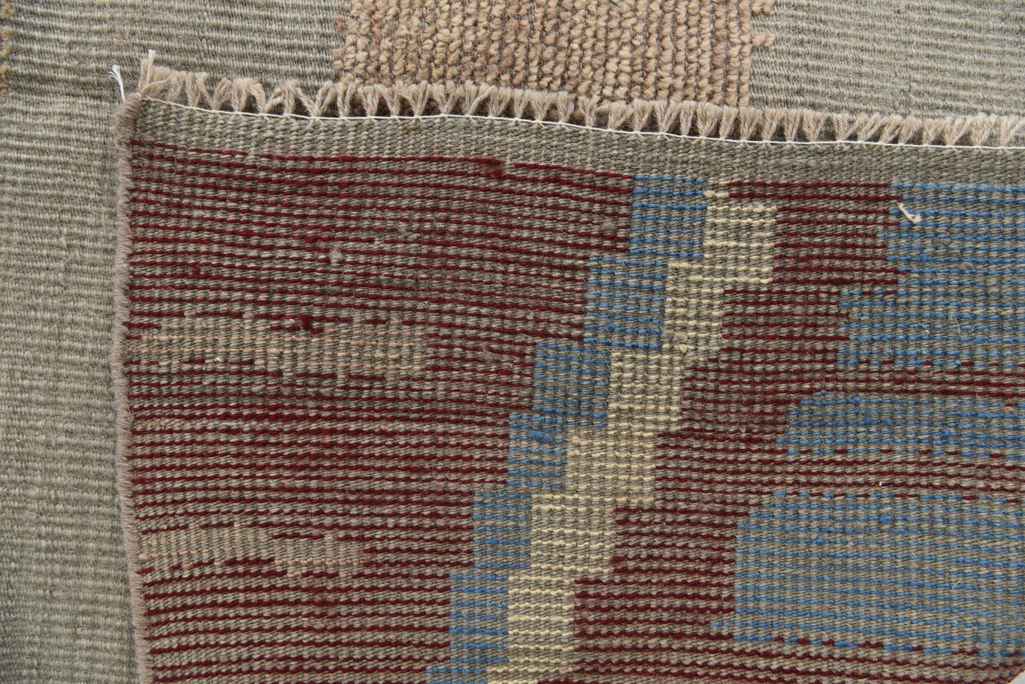 8' x 10' 2 Hand Knotted Moroccan Wool Rug