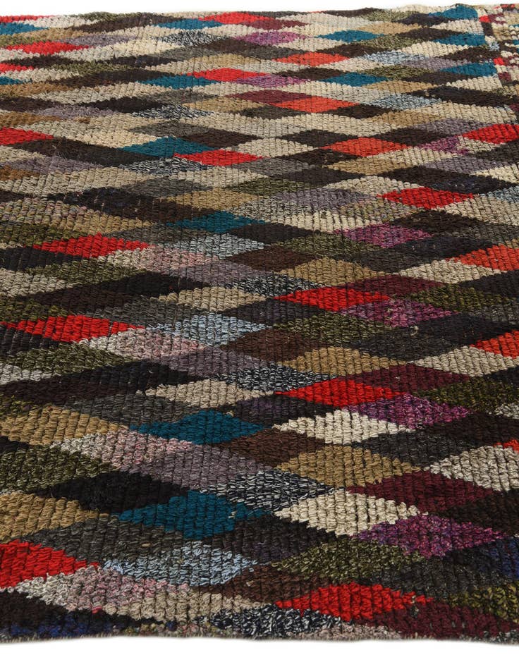 Detail image of 7' 8 x 9' 9 Hand Knotted Moroccan Wool Rug