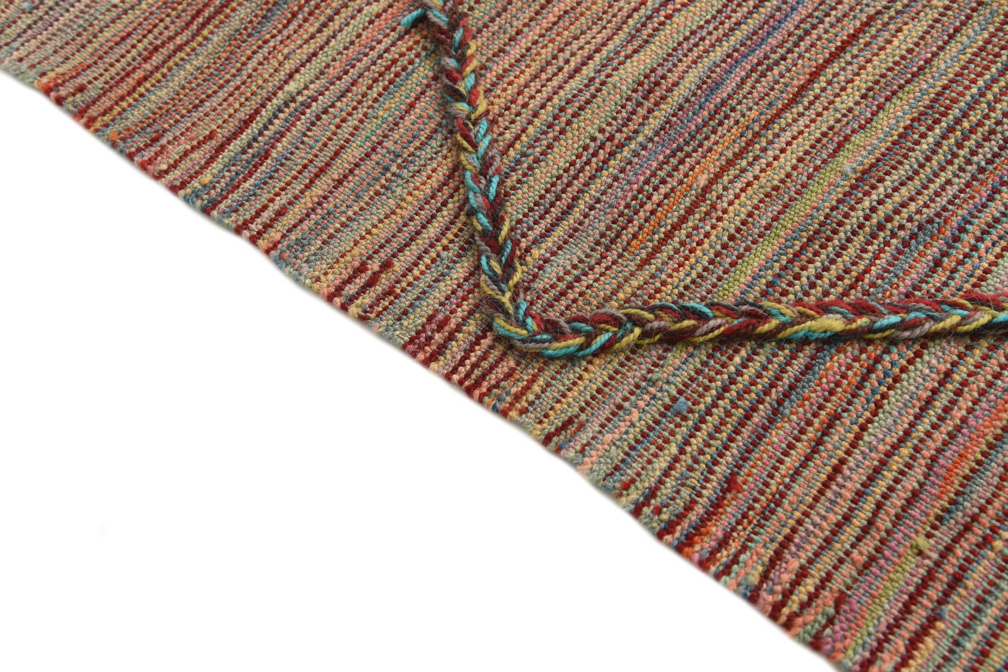 4' 10 x 6' 6 Hand Knotted Moroccan Wool Rug