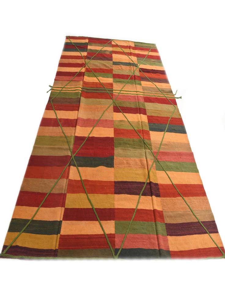 Detail image of 8' 4 x 11' 4  Hand Knotted Moroccan Wool Rug