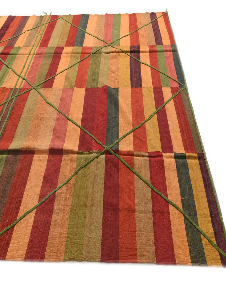 Detail image of 8' 4 x 11' 4  Hand Knotted Moroccan Wool Rug