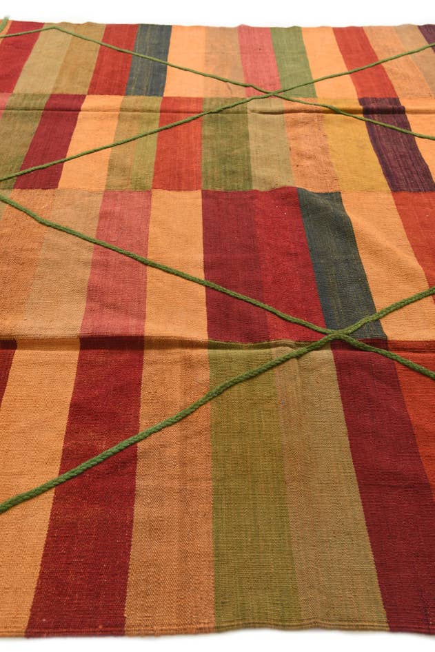 Detail image of 8' 4 x 11' 4 Hand Knotted Moroccan Wool Rug