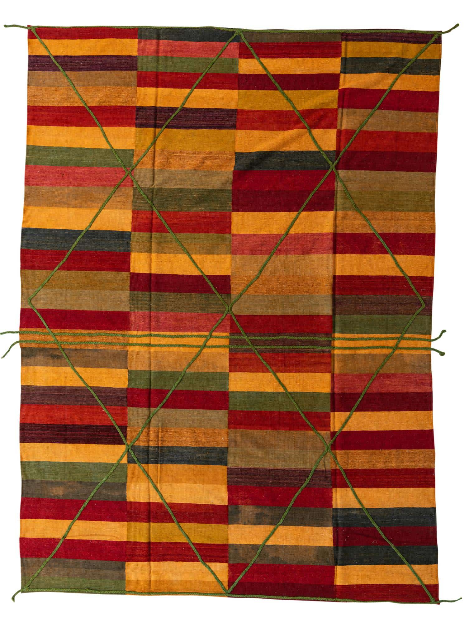 8' 4 x 11' 4 Hand Knotted Moroccan Wool Rug