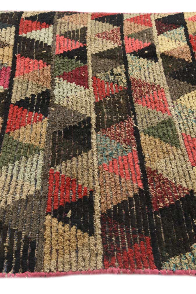 5' 4 x 7' 8 Hand Knotted Moroccan Wool Rug