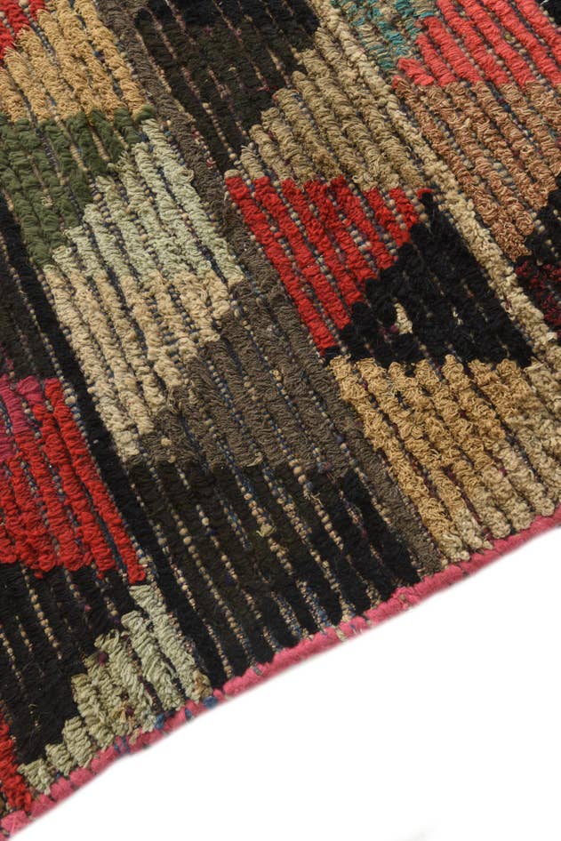 Detail image of 5' 4 x 7' 8 Hand Knotted Moroccan Wool Rug