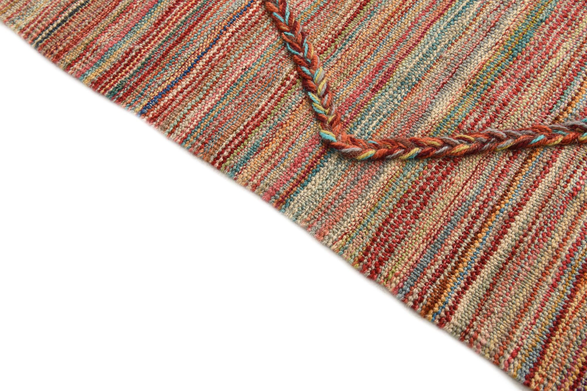 5' 7 x 7' 10 Hand Knotted Moroccan Wool Rug