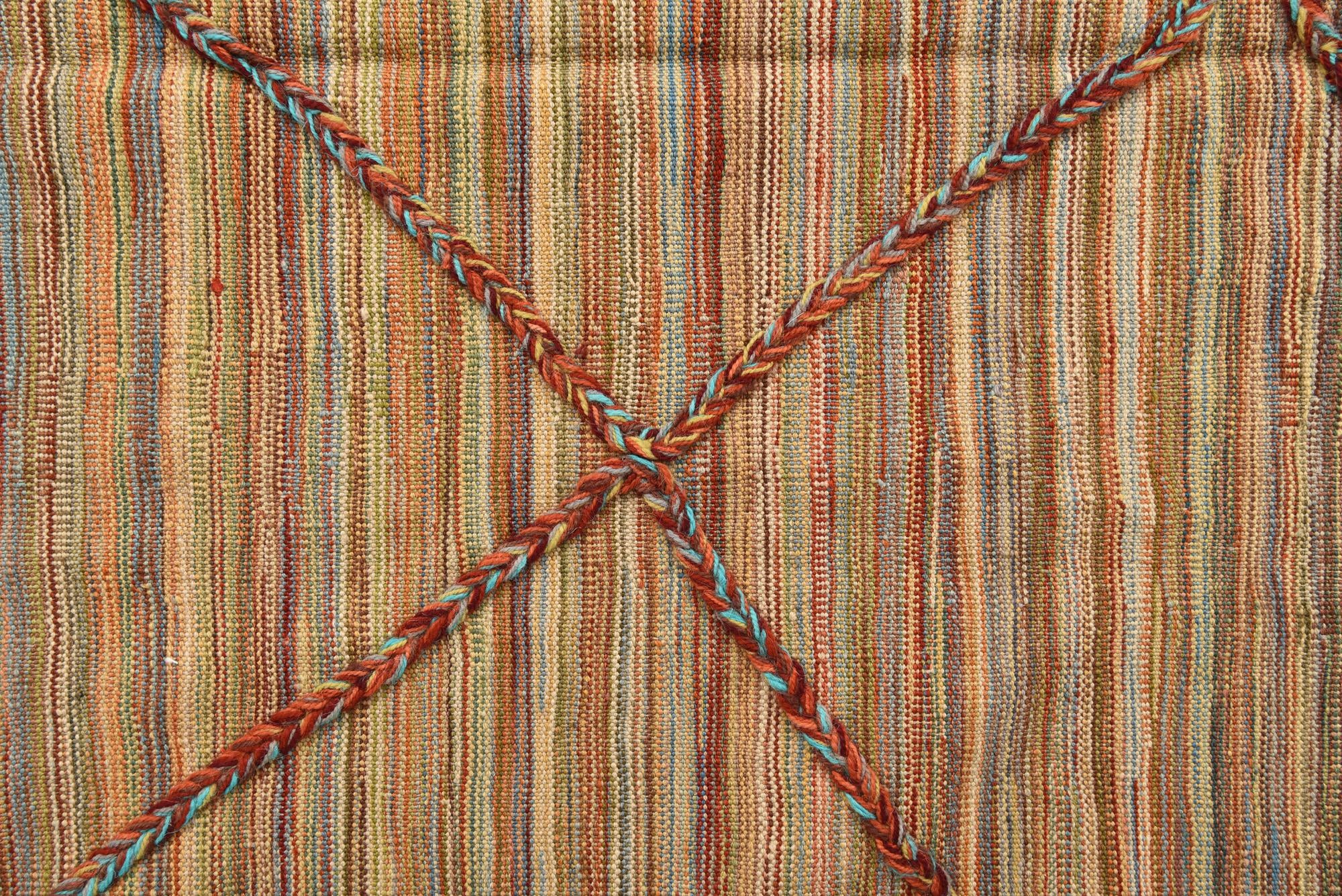 5' 9 x 7' 5 Hand Knotted Moroccan Wool Rug