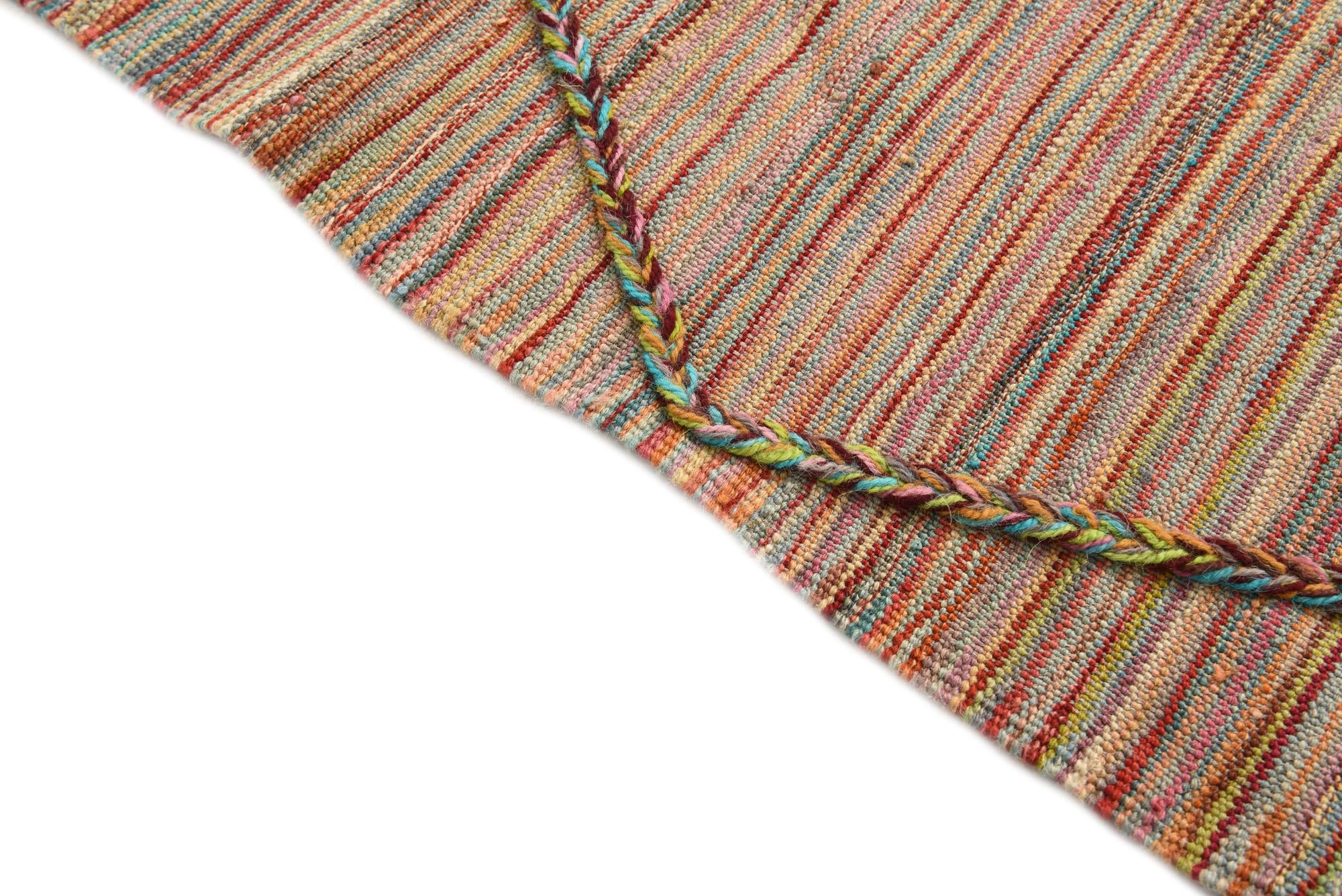 5' 9 x 7' 5 Hand Knotted Moroccan Wool Rug