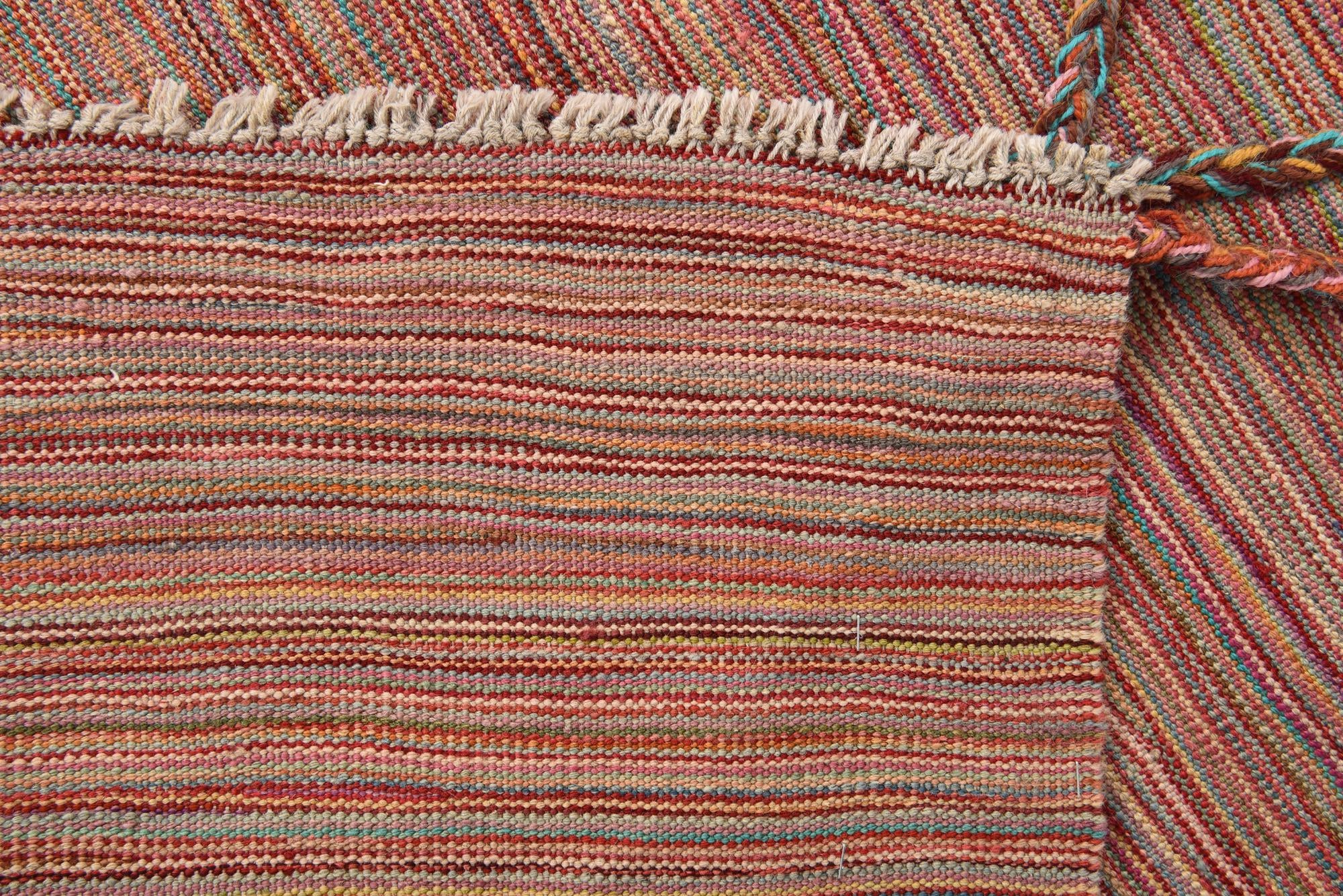 5' 3 x 8' Hand Knotted Moroccan Wool Rug