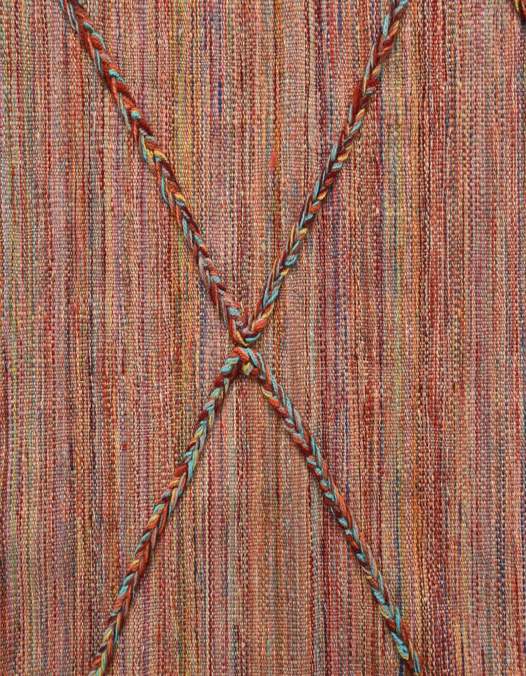 Detail image of 5' 3 x 8'  Hand Knotted Moroccan Wool Rug