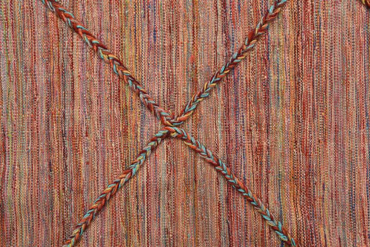 5' 3 x 8' Hand Knotted Moroccan Wool Rug