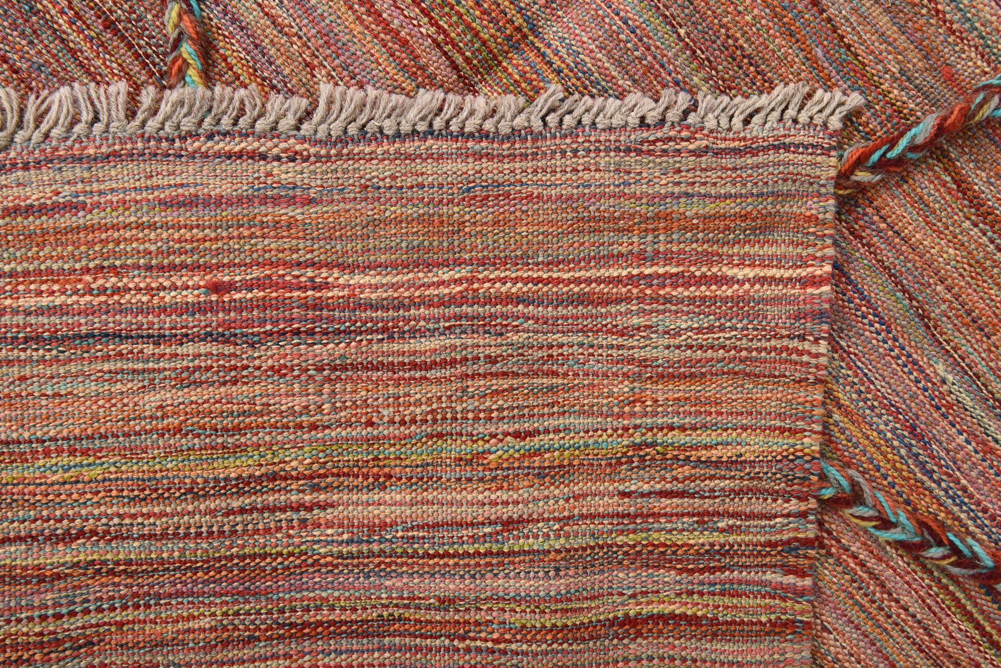 5' 3 x 8' Hand Knotted Moroccan Wool Rug
