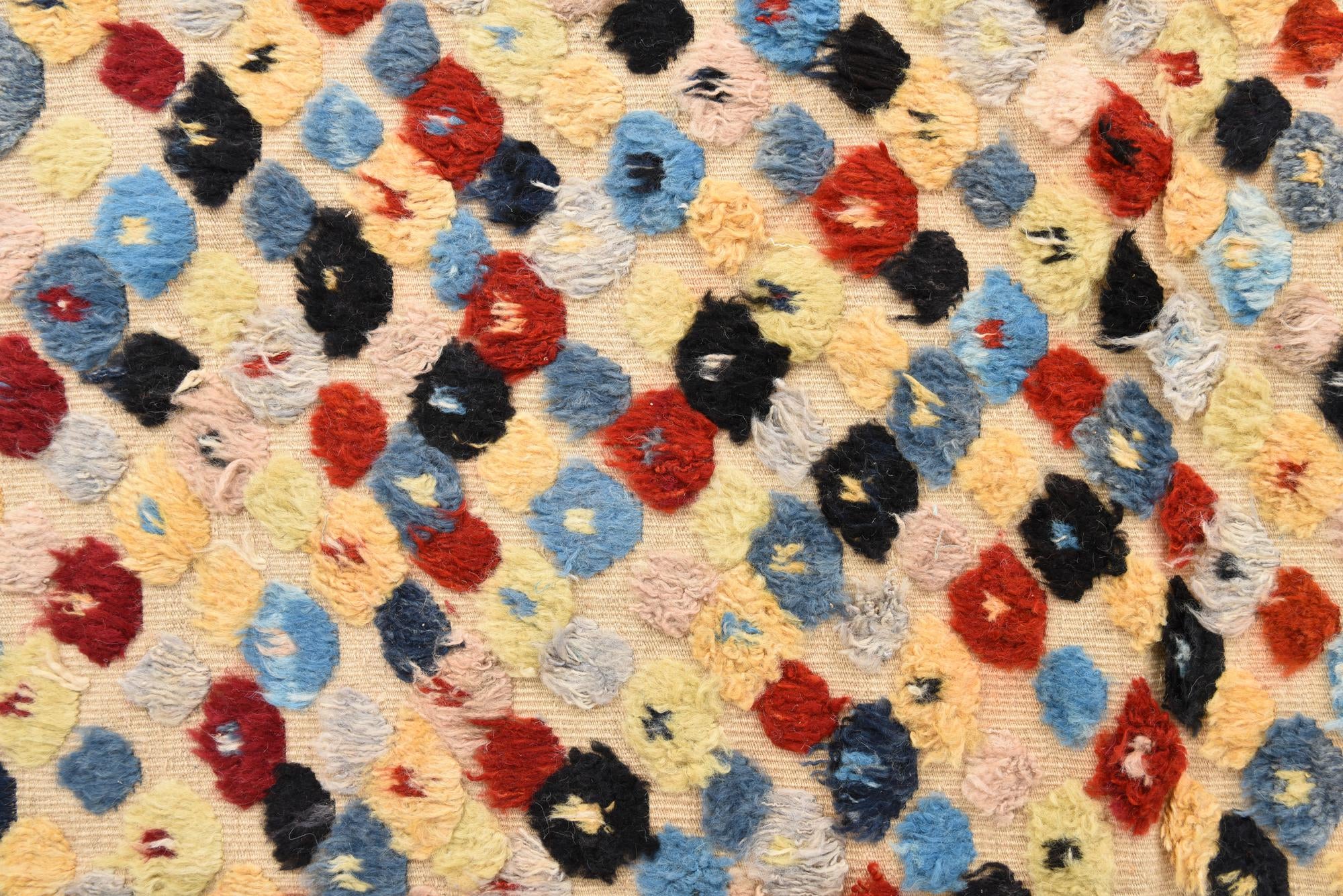 7' 7 x 10' Hand Knotted Moroccan Wool Rug