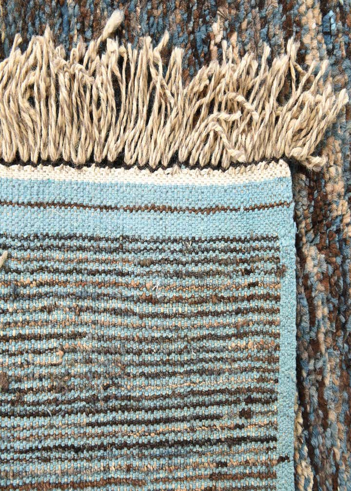 6' x 9' 2 Hand Knotted Moroccan Wool Rug