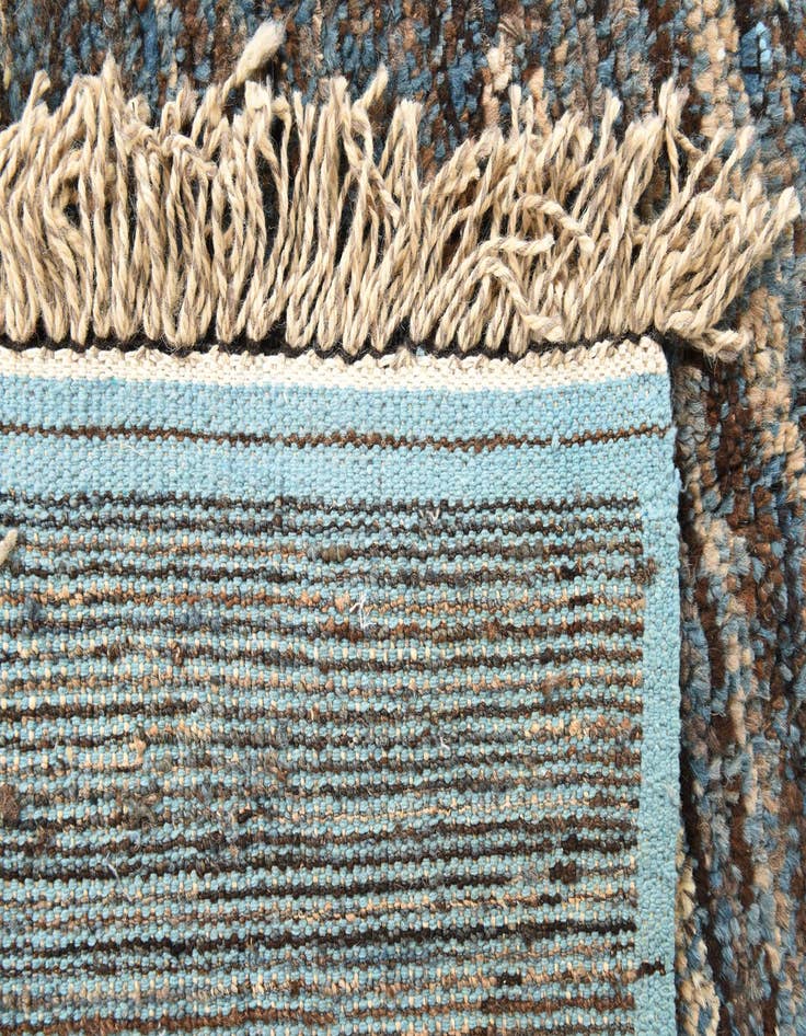 Detail image of 6' x 9' 2  Hand Knotted Moroccan Wool Rug