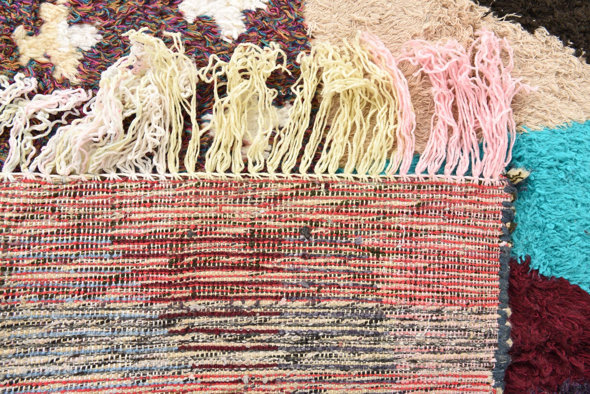 8' 1 x 9' 10 Hand Knotted Moroccan Wool Rug