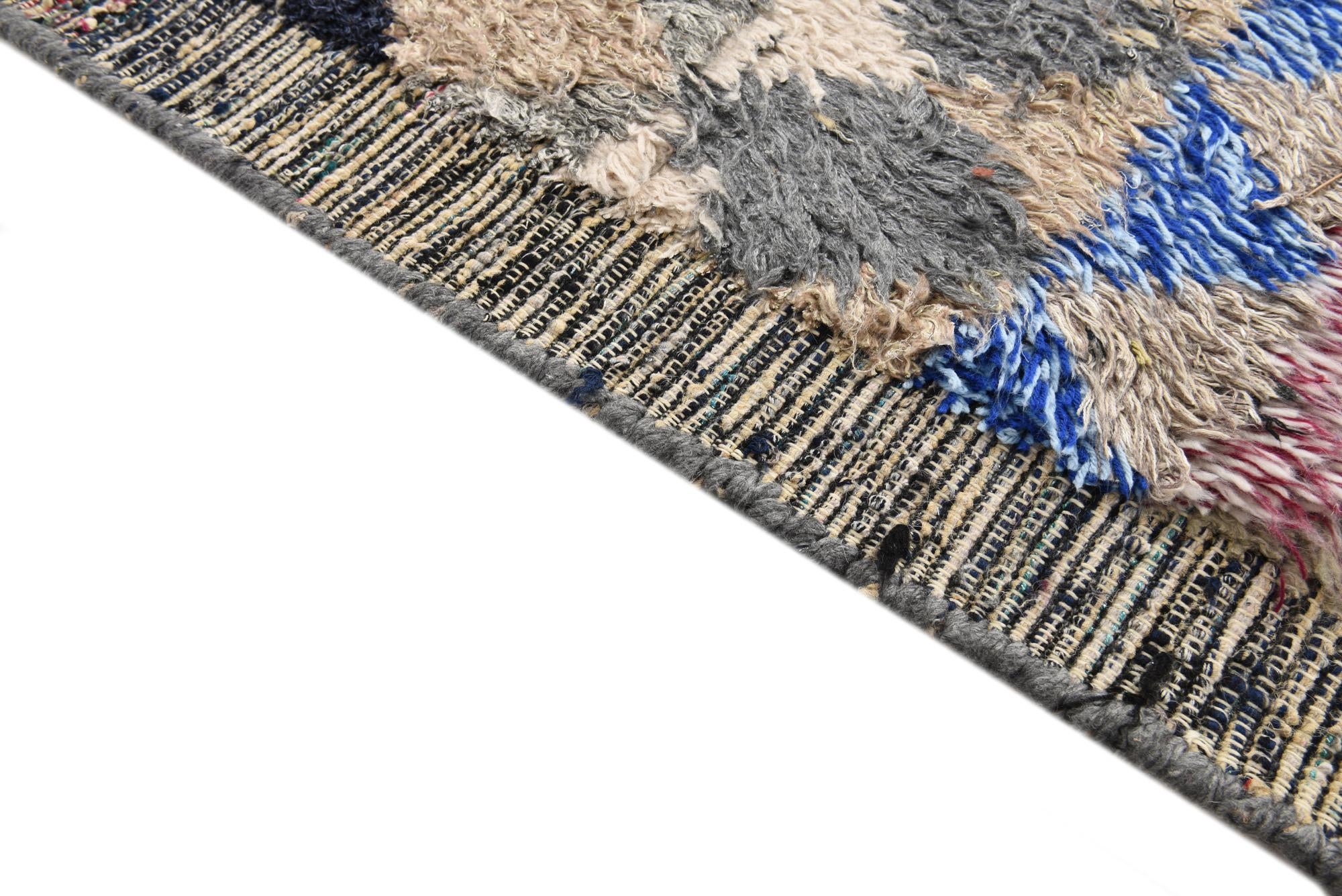 8' 2 x 10' 5 Hand Knotted Moroccan Wool Rug