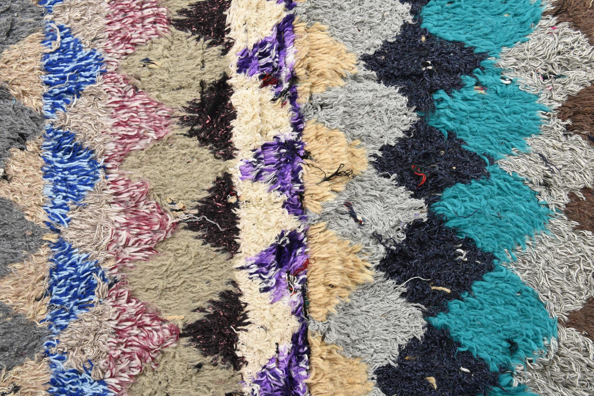 8' 2 x 10' 5 Hand Knotted Moroccan Wool Rug