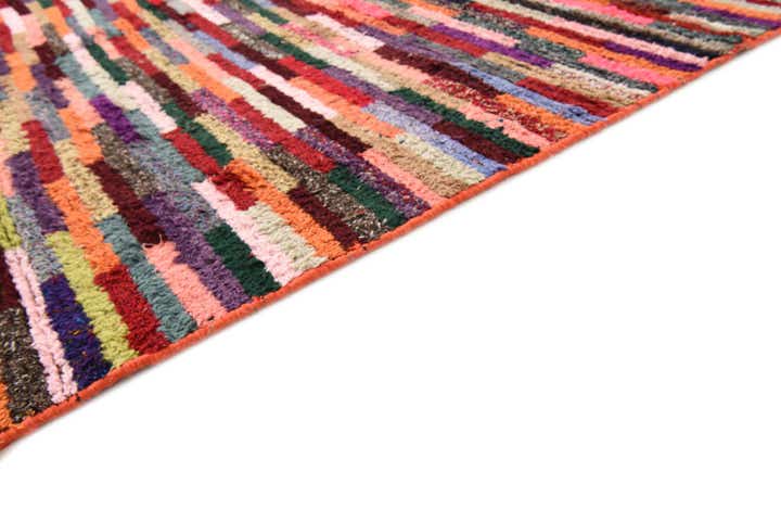 6' 3 x 10' Hand Knotted Moroccan Wool Rug