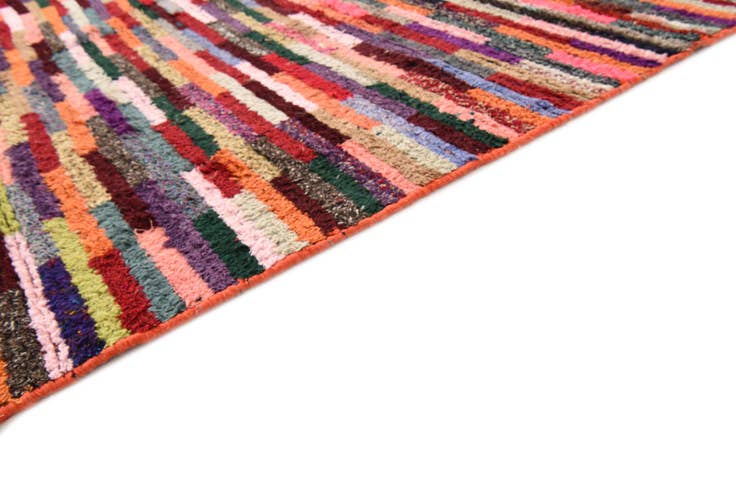 Detail image of 6' 3 x 10' Hand Knotted Moroccan Wool Rug