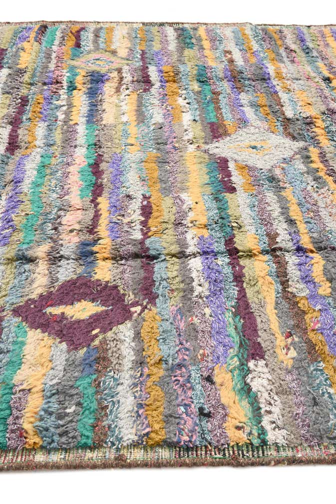 8' 2 x 10' 6 Hand Knotted Moroccan Wool Rug