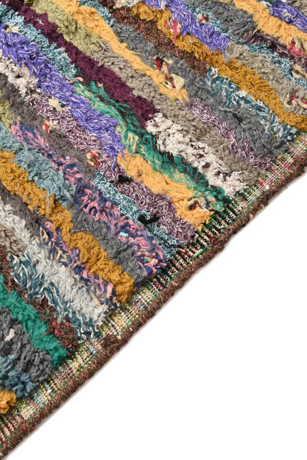 Detail image of 8' 2 x 10' 6 Hand Knotted Moroccan Wool Rug