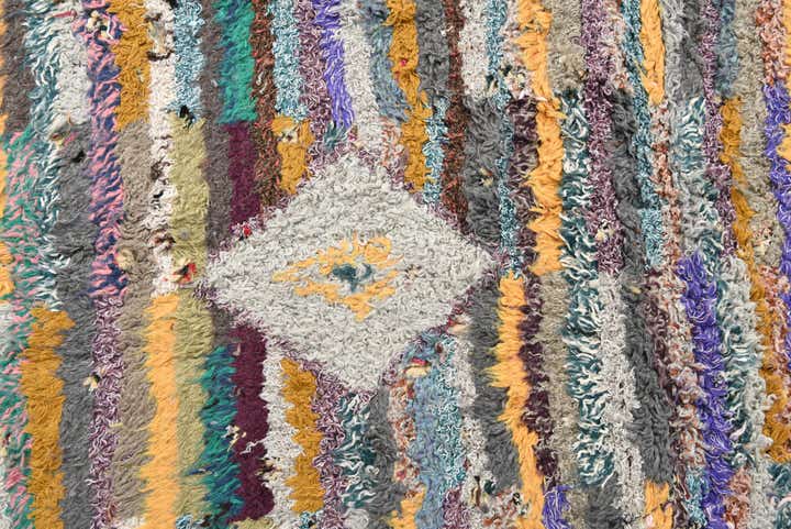 8' 2 x 10' 6 Hand Knotted Moroccan Wool Rug