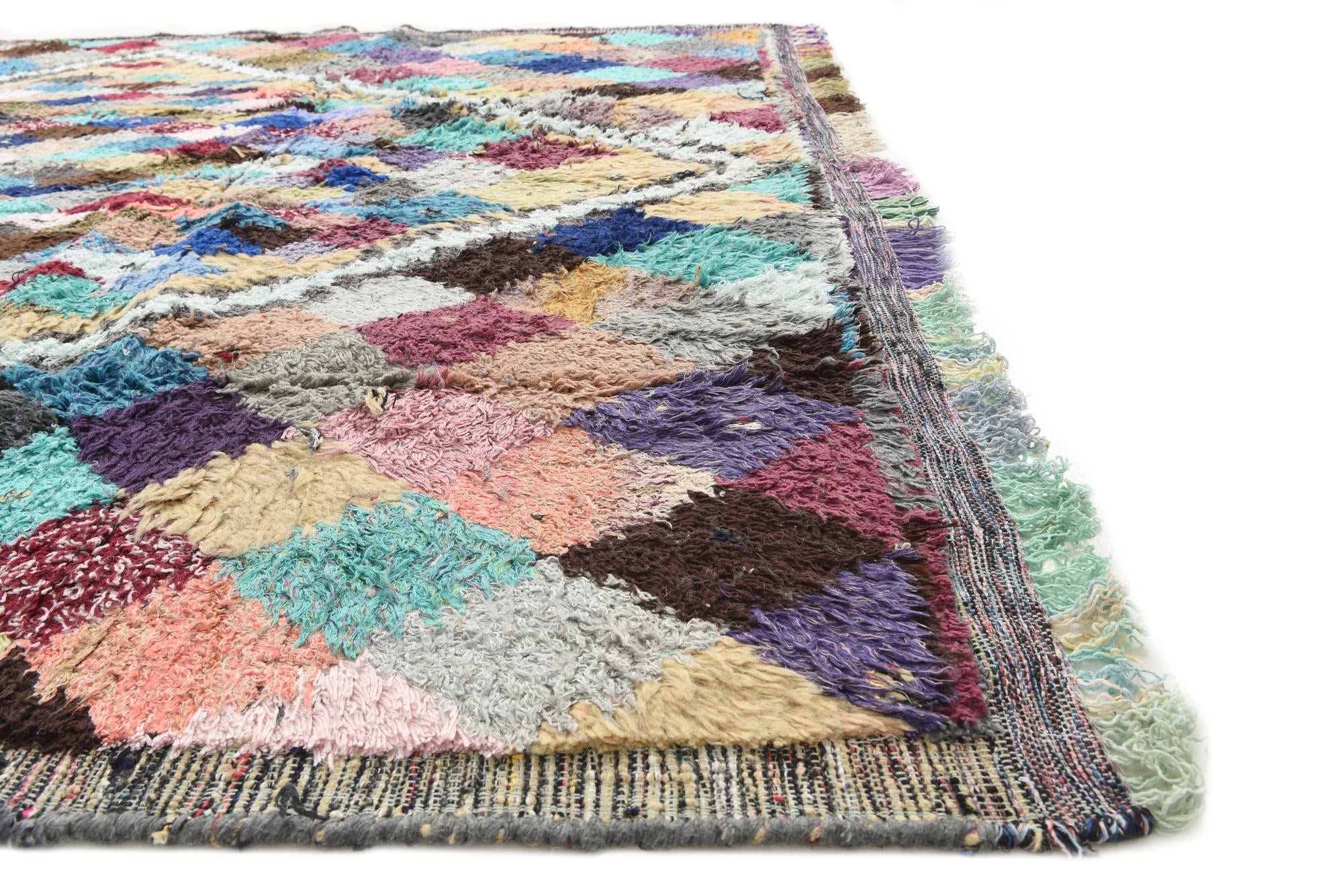 8' 3 x 10' 8 Hand Knotted Moroccan Wool Rug