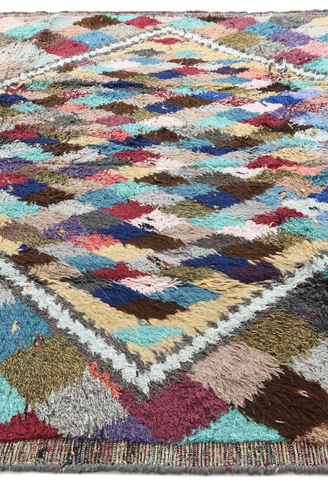 8' 3 x 10' 8 Hand Knotted Moroccan Wool Rug