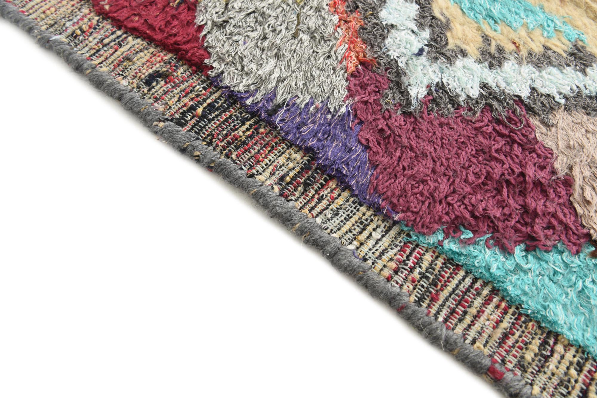 8' 3 x 10' 8 Hand Knotted Moroccan Wool Rug