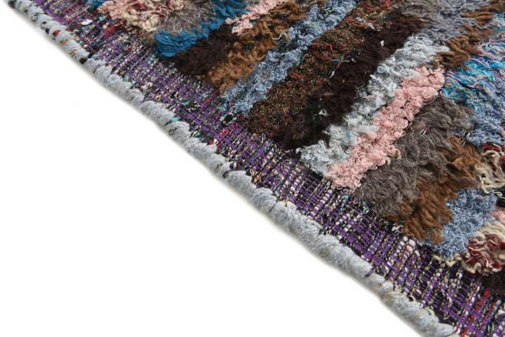 8' 1 x 10' 5 Hand Knotted Moroccan Wool Rug