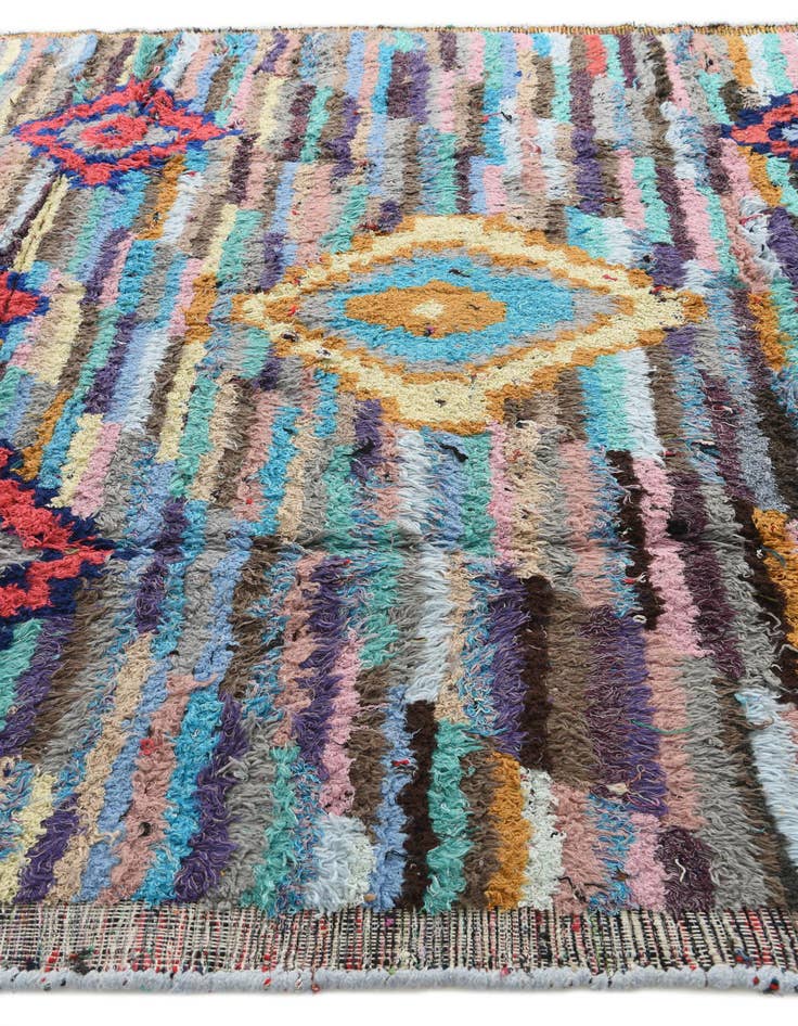 Detail image of 8' x 10' 1  Hand Knotted Moroccan Wool Rug