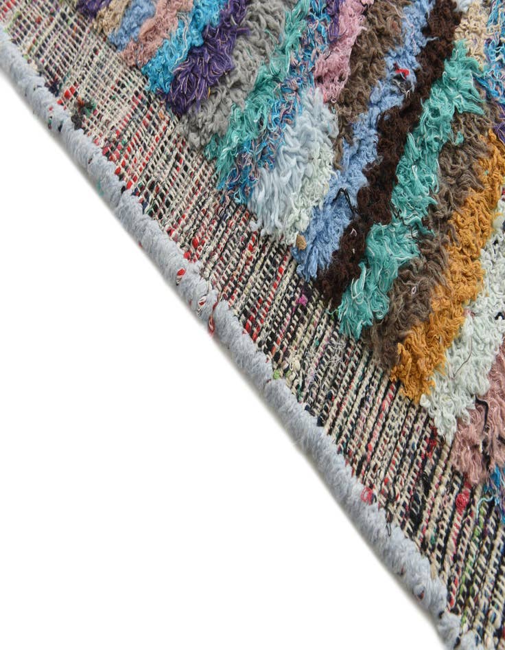 Detail image of 8' x 10' 1  Hand Knotted Moroccan Wool Rug