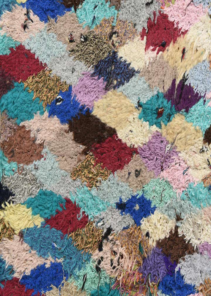 8' 2 x 10' 5 Hand Knotted Moroccan Wool Rug