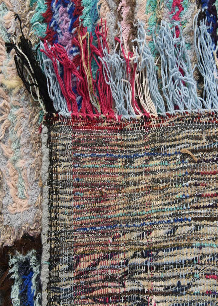 8' 2 x 10' 5 Hand Knotted Moroccan Wool Rug