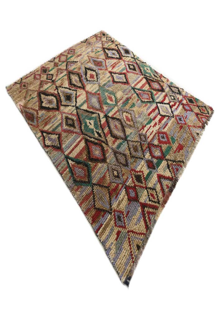 7' 7 x 9' 6 Hand Knotted Moroccan Wool Rug