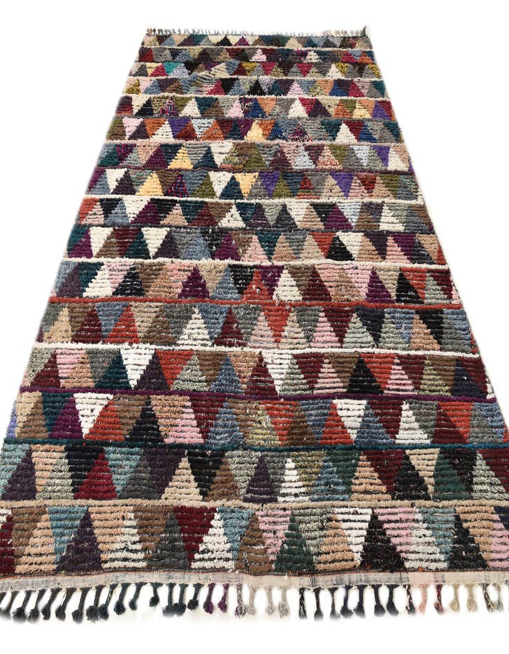 Detail image of 8' 3 x 11' 1  Hand Knotted Moroccan Wool Rug