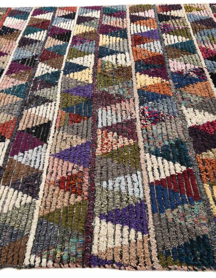 Detail image of 8' 3 x 11' 1  Hand Knotted Moroccan Wool Rug