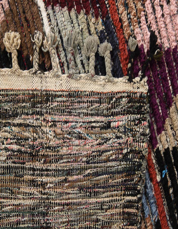 Detail image of 8' 3 x 11' 1  Hand Knotted Moroccan Wool Rug