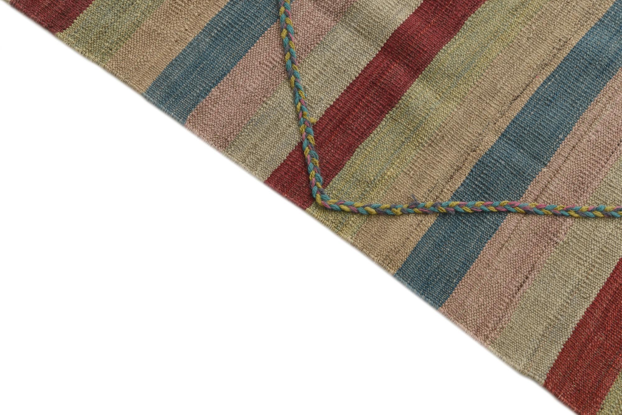 5' 7 x 7' 6 Hand Knotted Moroccan Wool Rug