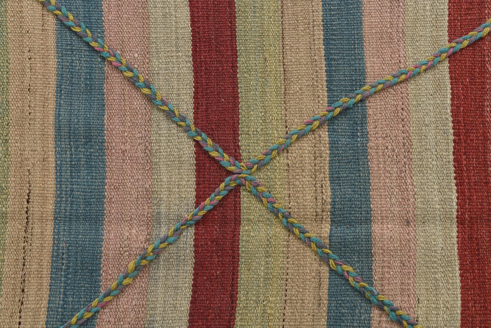 5' 7 x 7' 6 Hand Knotted Moroccan Wool Rug