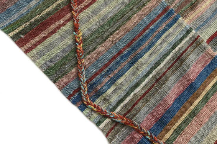Detail image of 6' 6 x 9' 4 Hand Knotted Moroccan Wool Rug