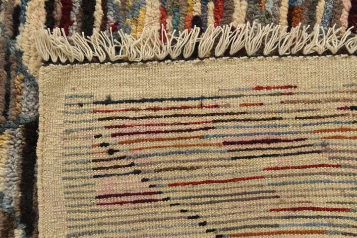 8' 3 x 10' 4 Hand Knotted Moroccan Wool Rug