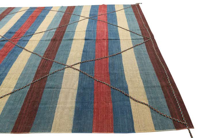 8' 9 x 13' 1 Hand Woven Moroccan Wool Rug
