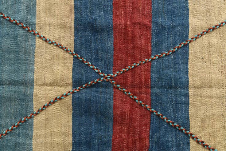 Detail image of 8' 9 x 13' 1 Hand Woven Moroccan Wool Rug