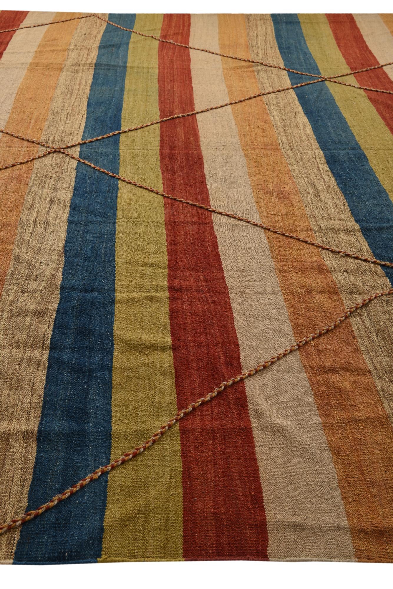 13' x 16' Hand Knotted Moroccan Wool Rug