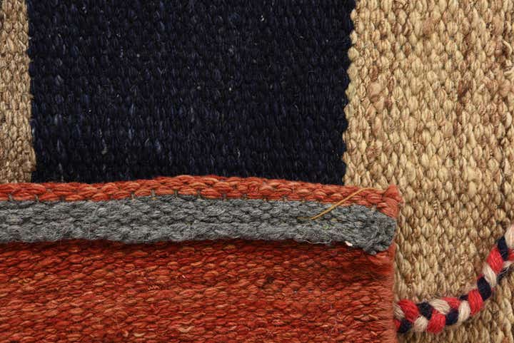 7' 2 x 11' 4 Hand Knotted Moroccan Wool Rug