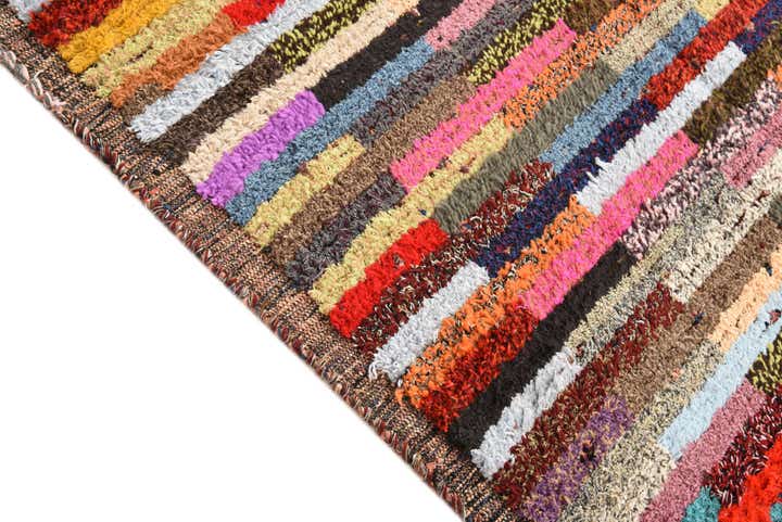 8' 2 x 10' Hand Knotted Moroccan Wool Rug