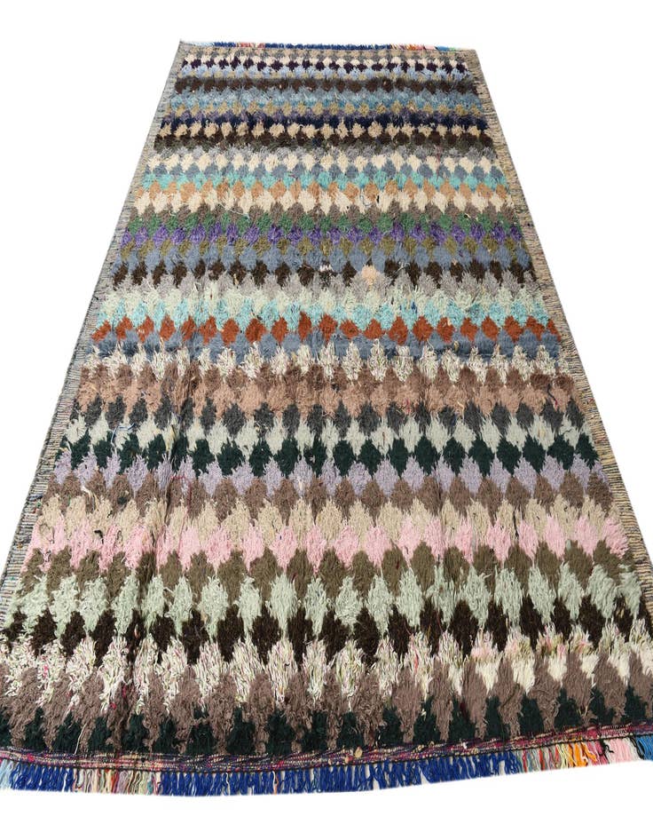 Detail image of 8' 4 x 10' 9  Hand Knotted Moroccan Wool Rug